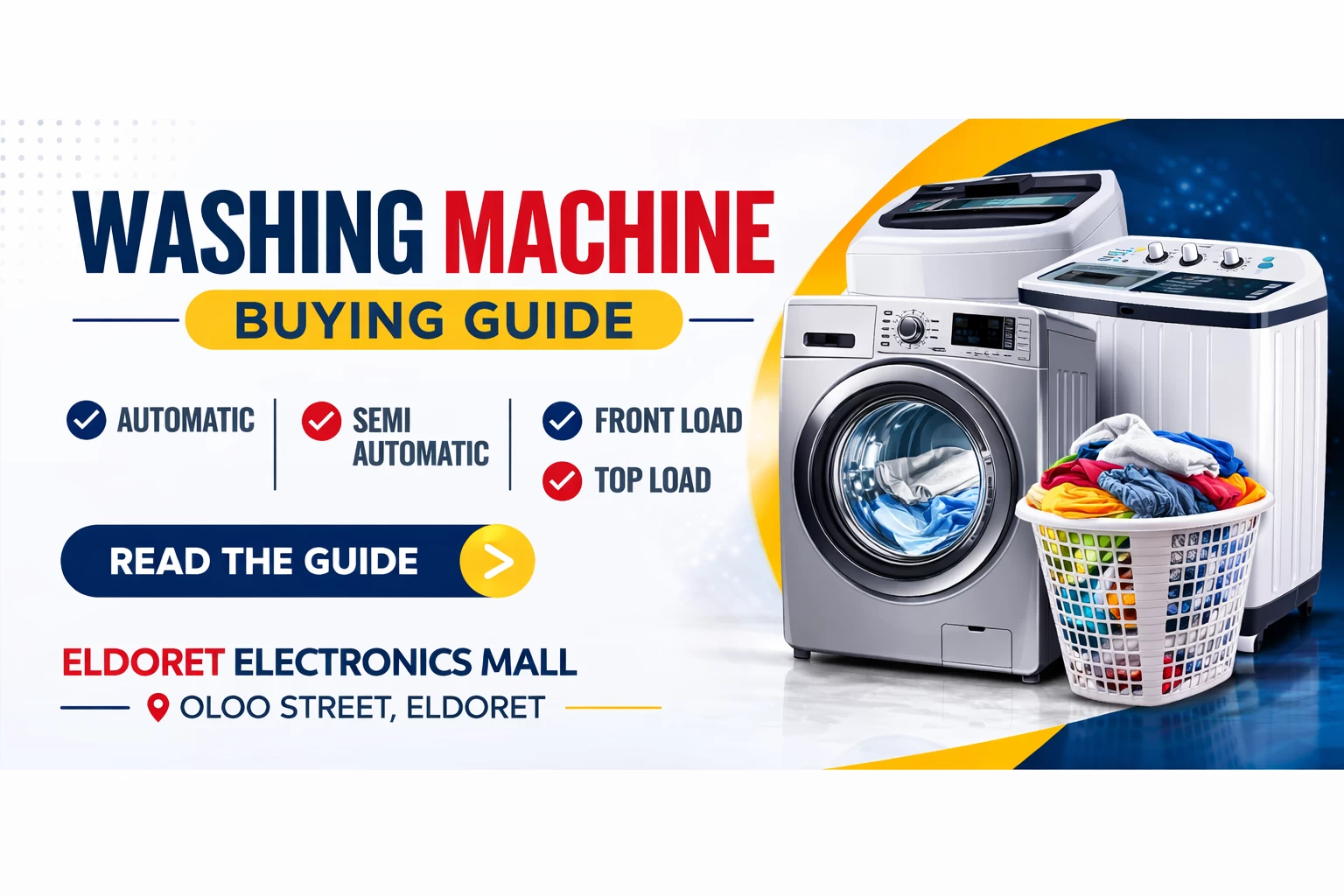 How to Choose the Right Washing Machine for Your Home in Kenya